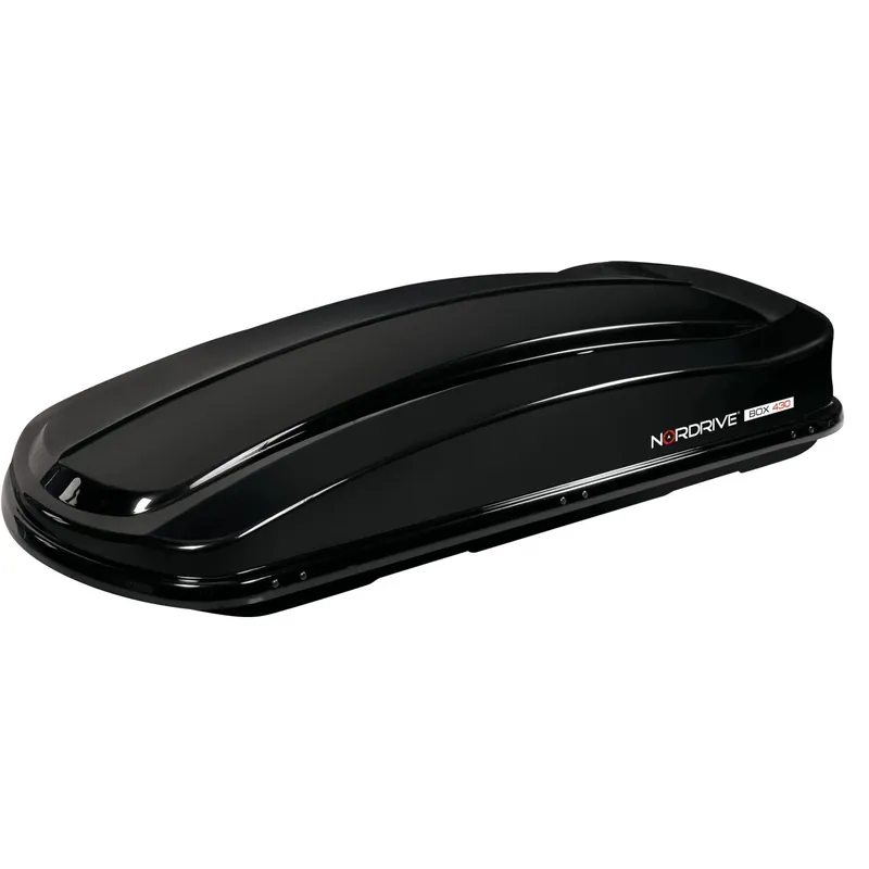 Box da tetto in ABS 430 litri - Nero lucido