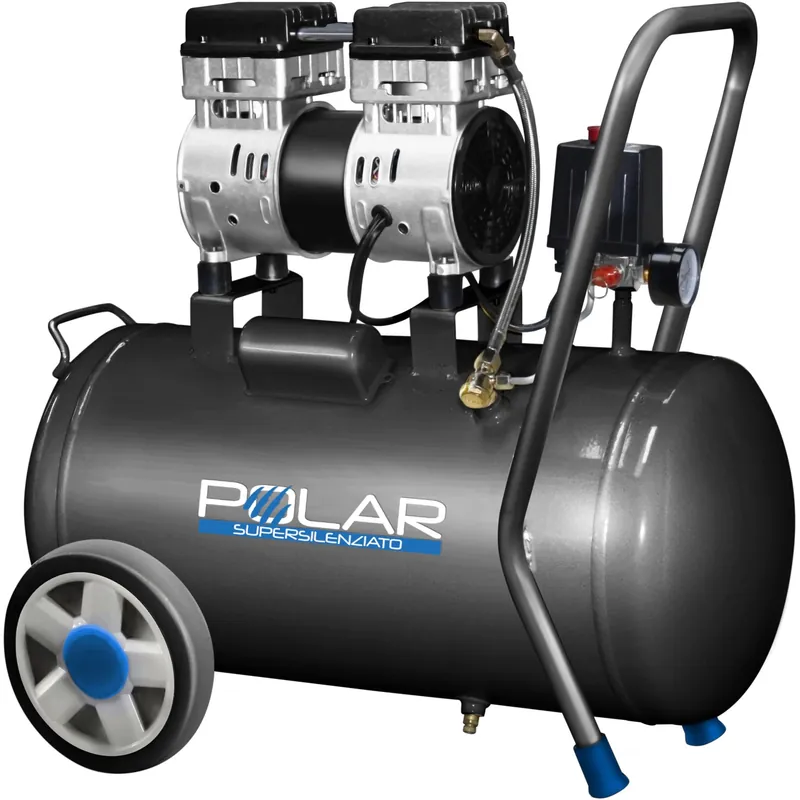 Compressore silenziato Polar Oil Free 50 l