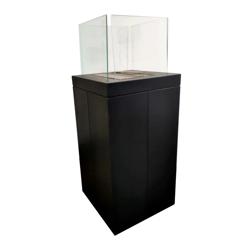 Camino a bioetanolo Devil bruciatore 2,7 l P 1,5kW nero