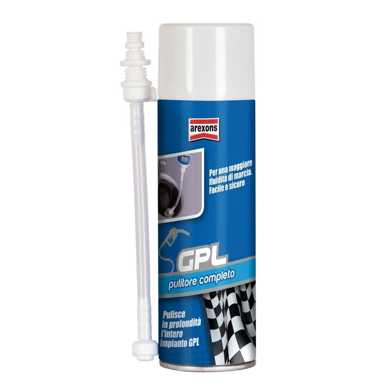AREXONS additivo GPL pulitore completo sistema di alimentazione 120 ml