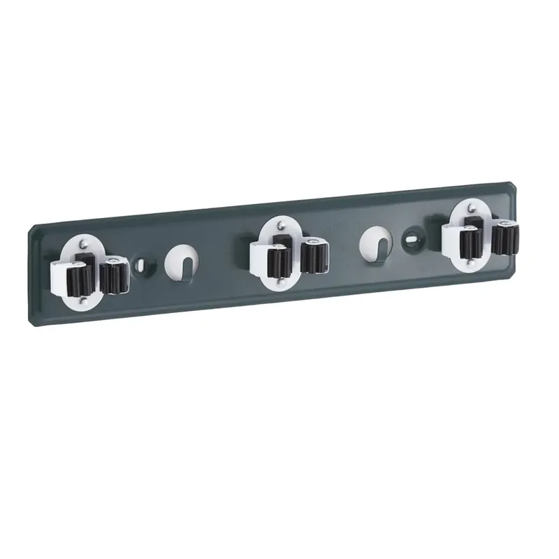 Portascope da muro triplo per manico Ø 16 a 32 mm