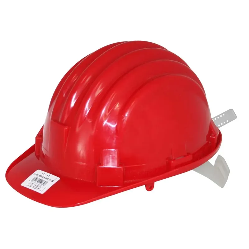 Casco da lavoro di protezione rosso