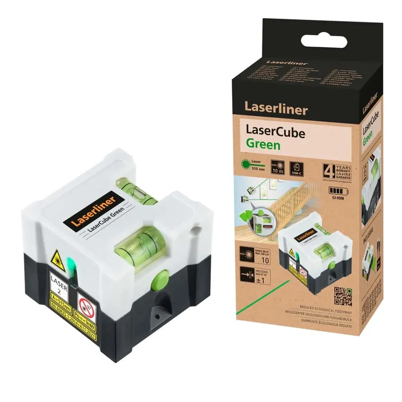Livella laser Lasercube green