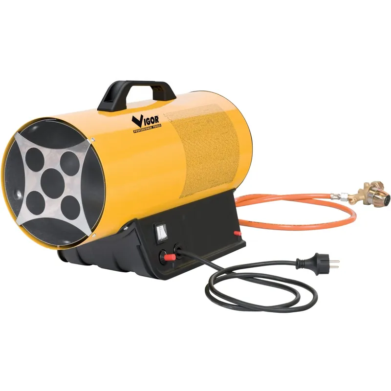 Generatore d`aria calda a gas MCS-11 Vigor 10,5 kW giallo