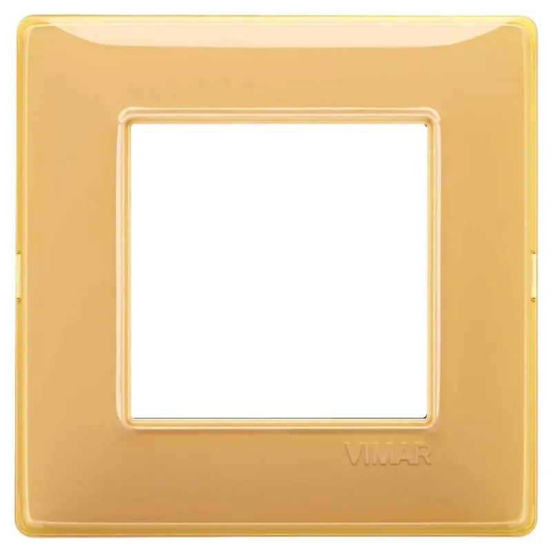 Placca 2M Vimar Reflex ambra