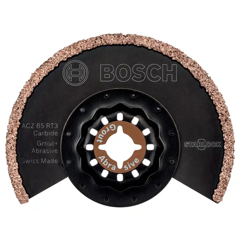 Lama segmentata Bosch ACZ 85 RT3 Starlock Grout and Abrasive 85 mm