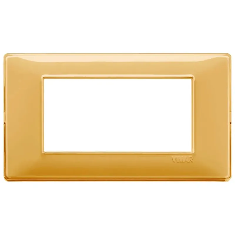 Placca 4M Vimar Reflex ambra