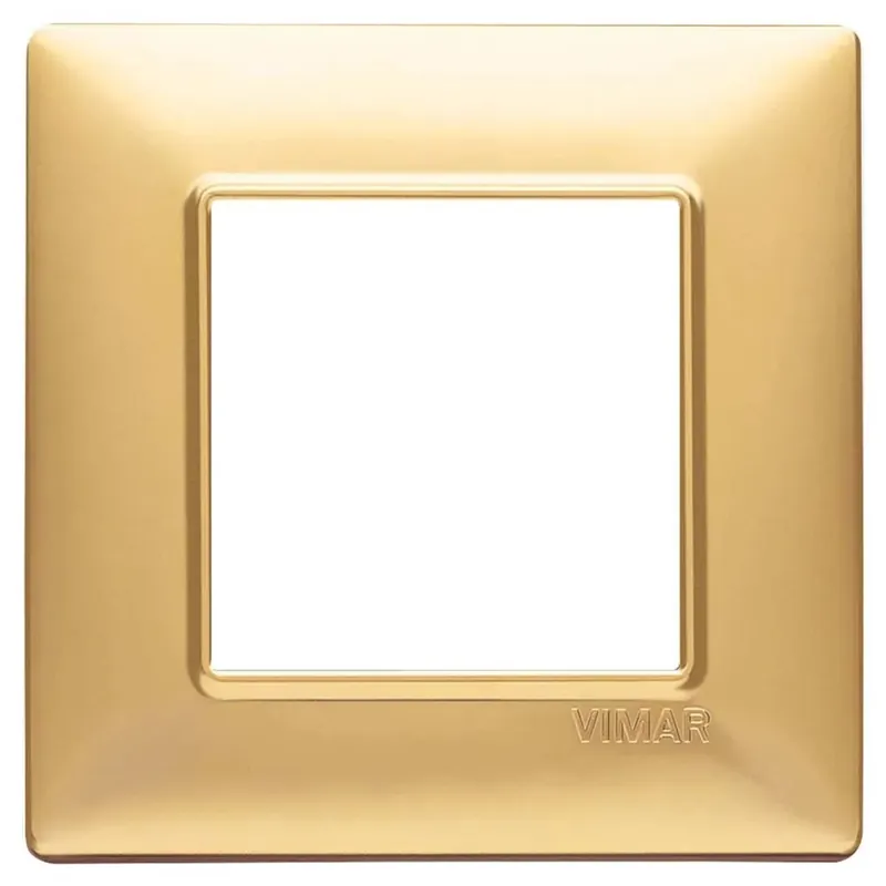 Placca 2M Vimar oro opaco