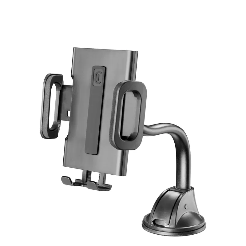 Supporto porta telefono per auto universale Cellularline Hug Flexi nero