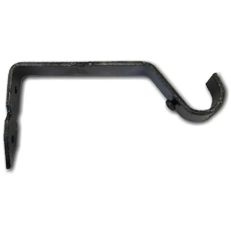 Supporto soffitto fisso Ø 20 mm nero argento