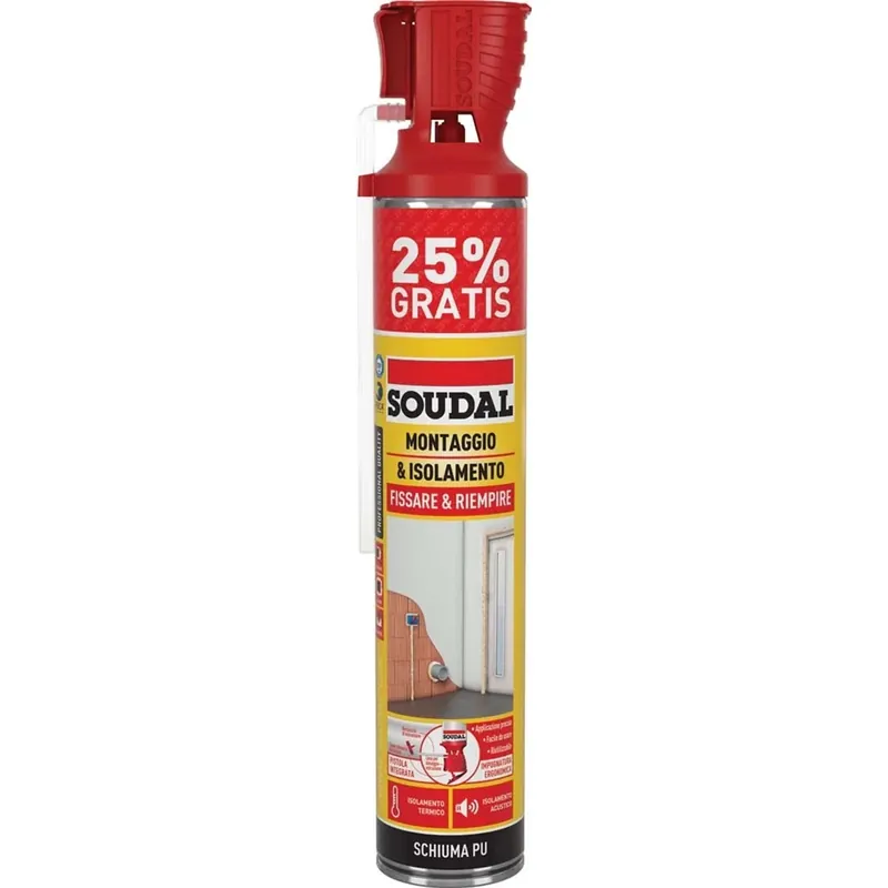Schiuma poliuretanica Genius Gun 750 ml