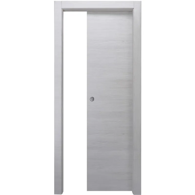 Porta scorrevole reversibile Rio grigio 200x60 cm