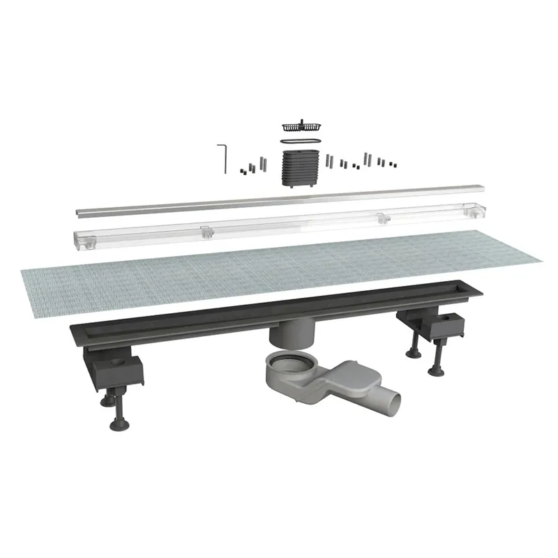 Canalina doccia per scarico pavimento L 600 mm
