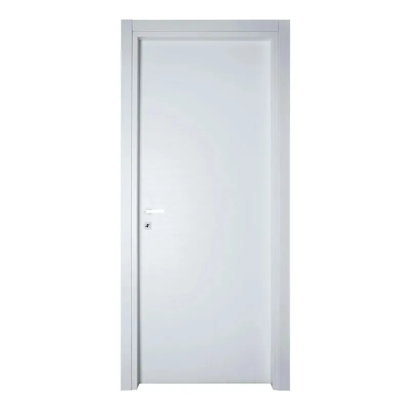 Porta battente reversibile Mara bianco matrix 70x210 cm