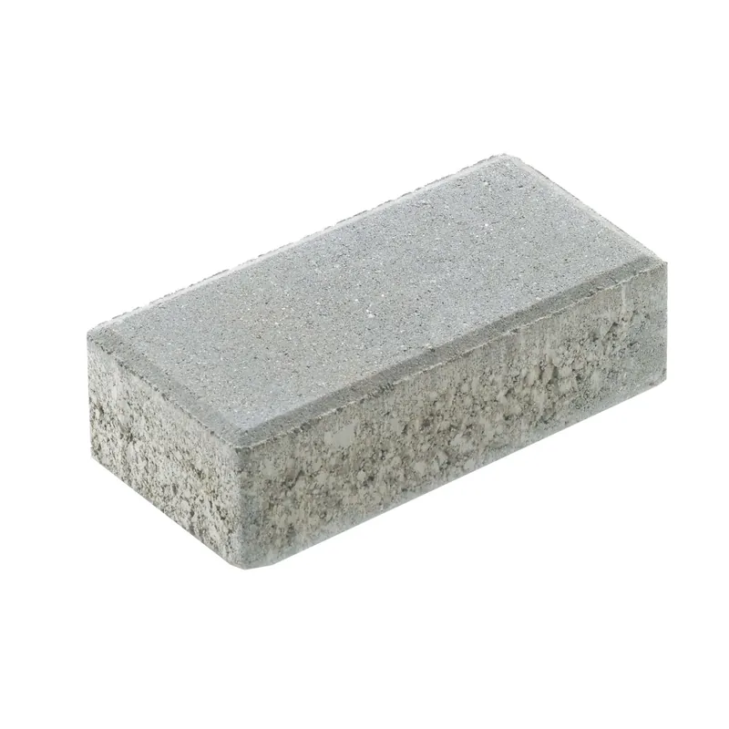 Piastrella da esterno autobloccante Sestino grigio 6x10,5x21 cm