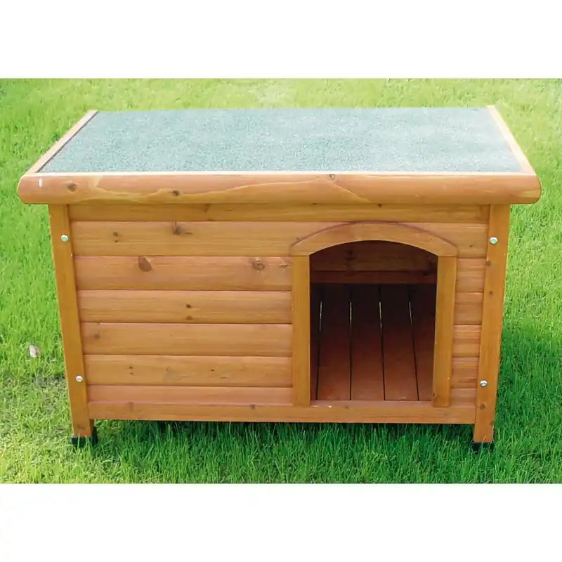 Cuccia per cani in legno Shelter taglia S 85x57x58 cm