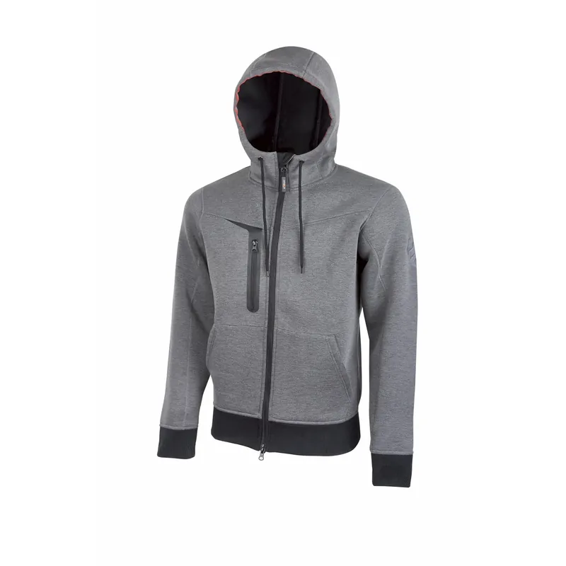 Felpa full-zip tasty grigio tg. S