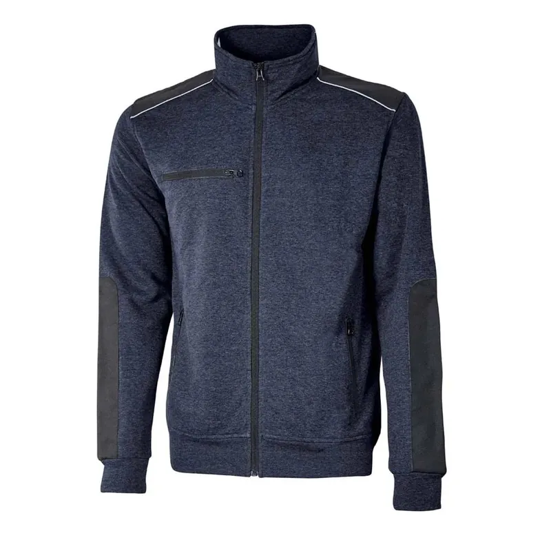 Felpa full zip Upower Snug blu scuro tg L