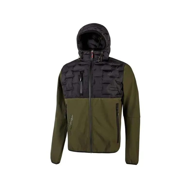 Giacca antivento Upower Spock verde scuro tg L