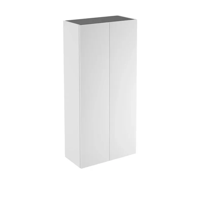 Mobile bagno colonna laccato portascarpe 1 anta L50xH150xP35 cm