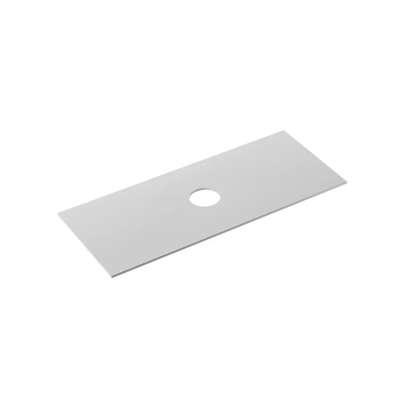 Top bagno laccato Caren con foro per lavabo sp 1,2 cm 155,5x51,2 cm