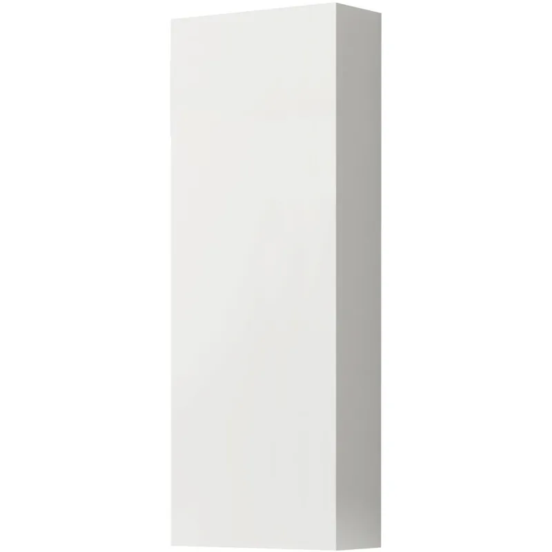 Pensile Bali 90cm con 1 anta reversibile laccato lucido bianco