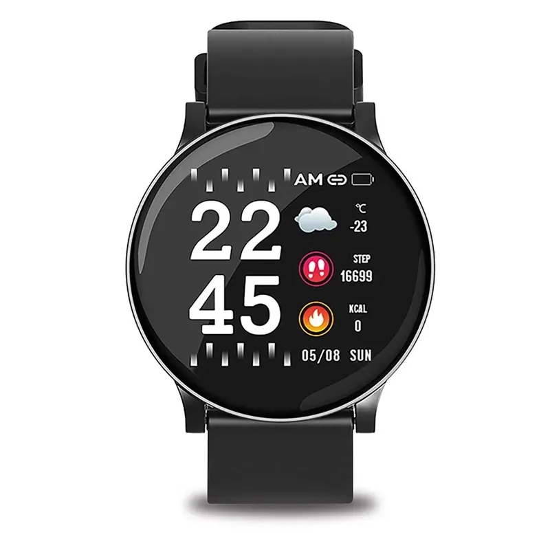 Smartwatch 5 BT IP65 cassa in metallo e sensore cardio Rosa