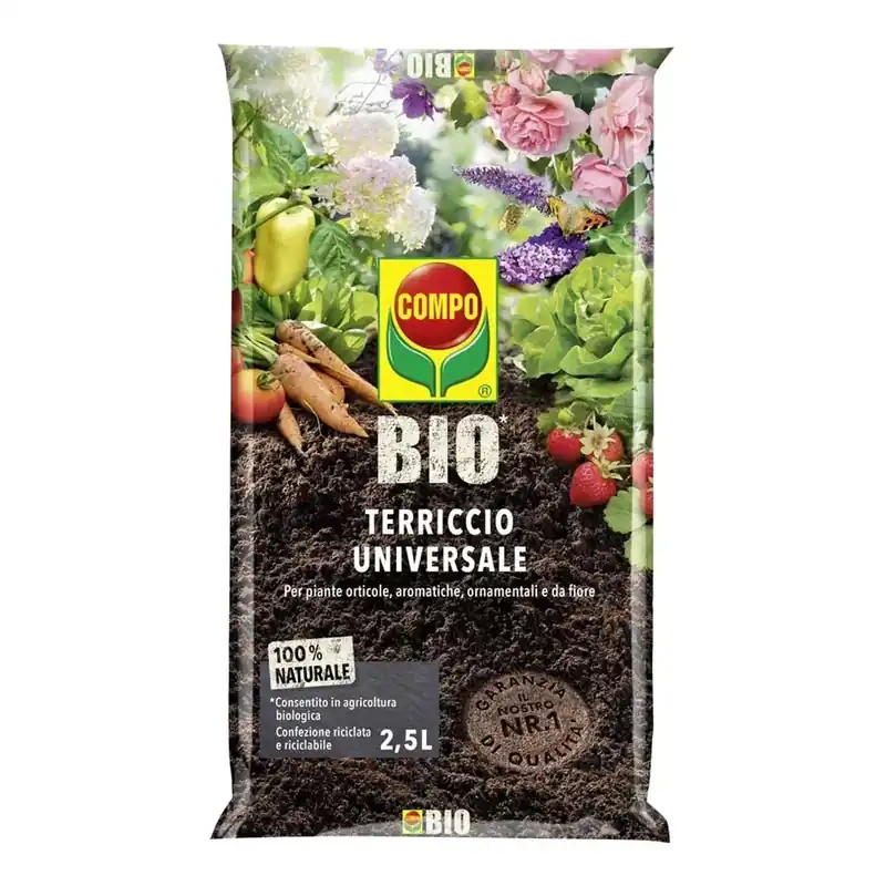 Terriccio Universale COMPO BIO 2,5 l