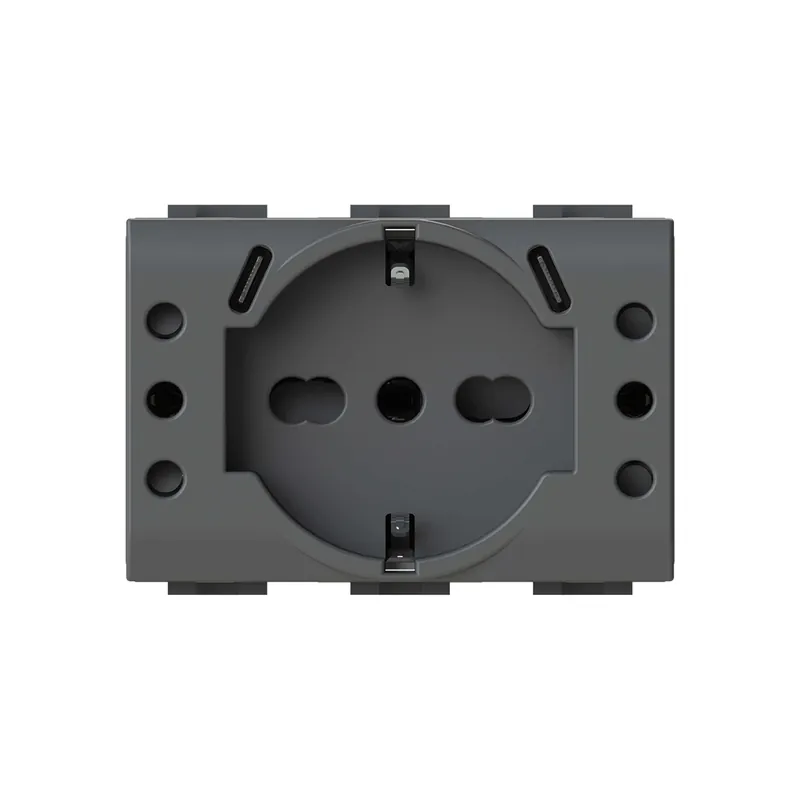 Presa USB 4BOX P503 per Bticino® LivingLight™ antracite