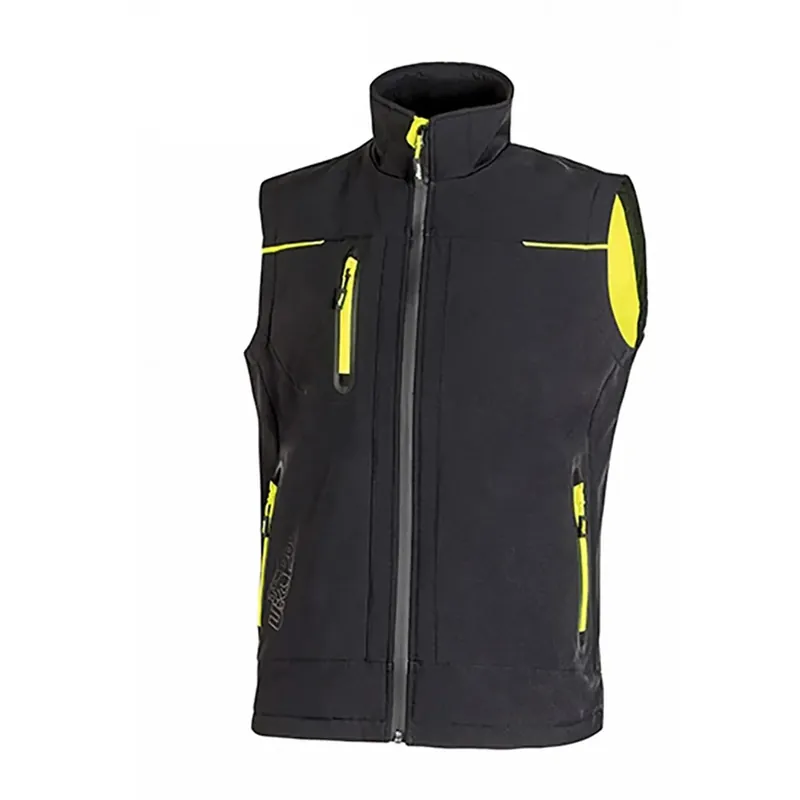 Gilet da lavoro U-Power Universe nero tg. S