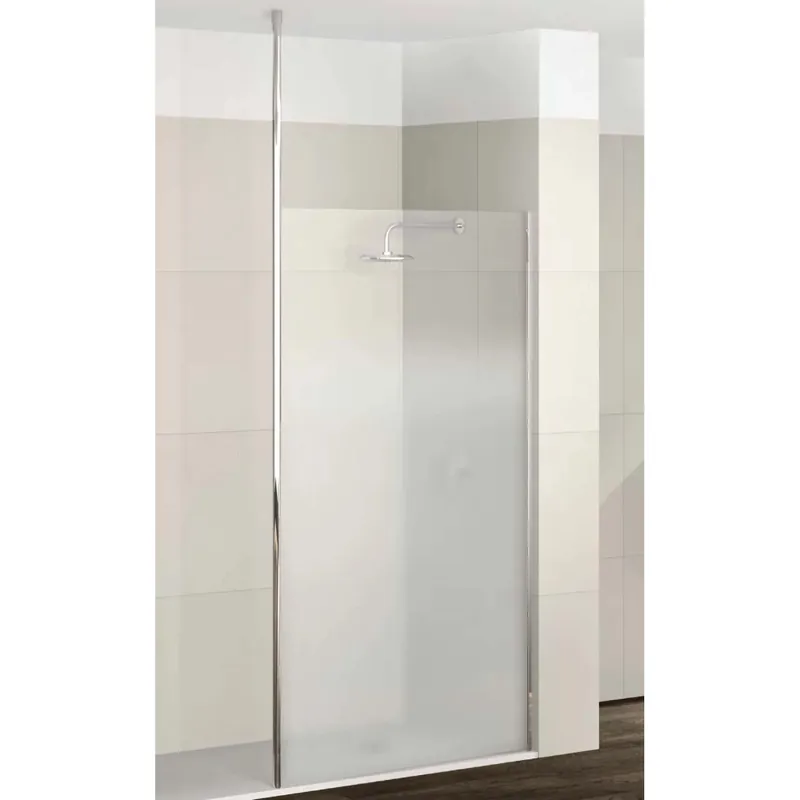 Doccia Walk in Kalt 140 cm supporto a soffitto argento/lastra decoro 4