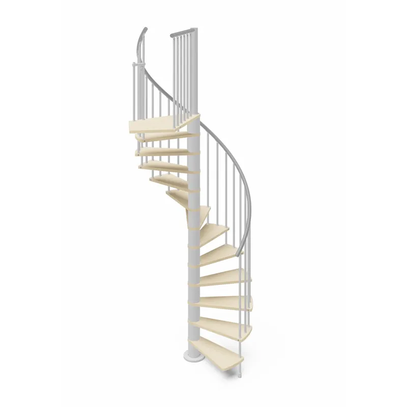 Scala a chiocciola Vesta Ø 138 cm chiara