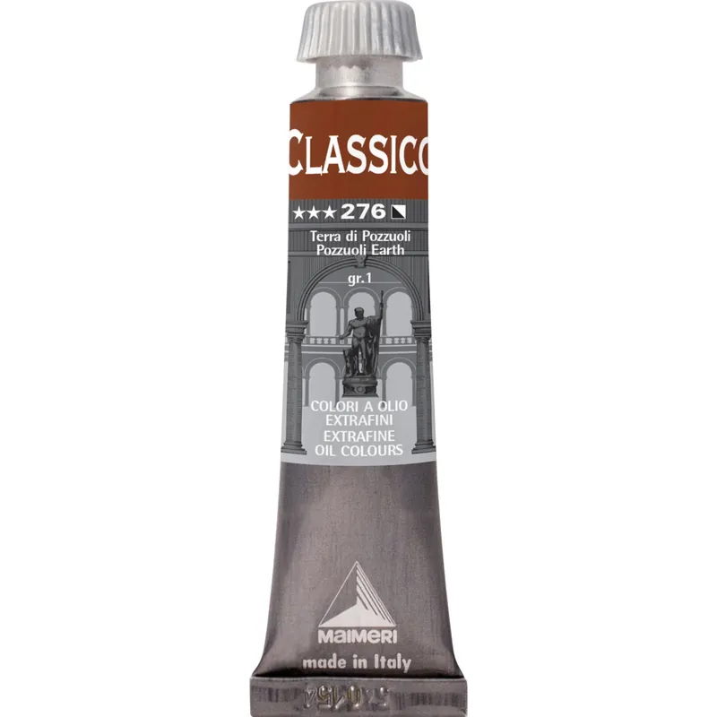 Colori olio classico 20 ml terra di Pozzuoli