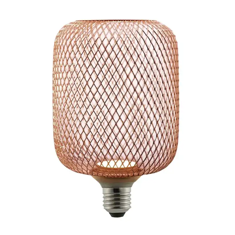 Lampadina LED E27 decorativa con diffusore 120 lm rame