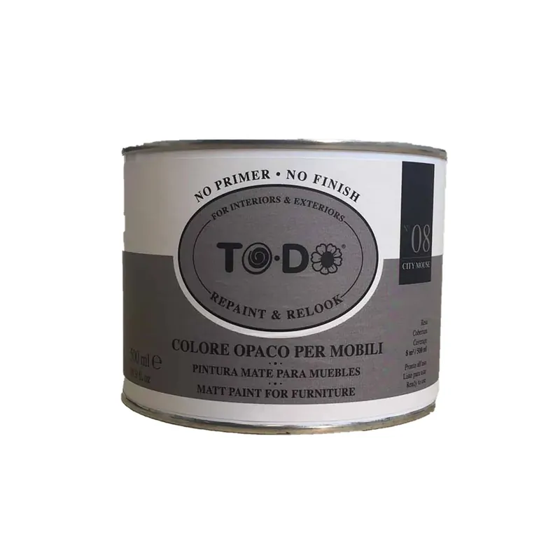 Colore opaco per mobili To-Do n.8 City Mouse 500 ml