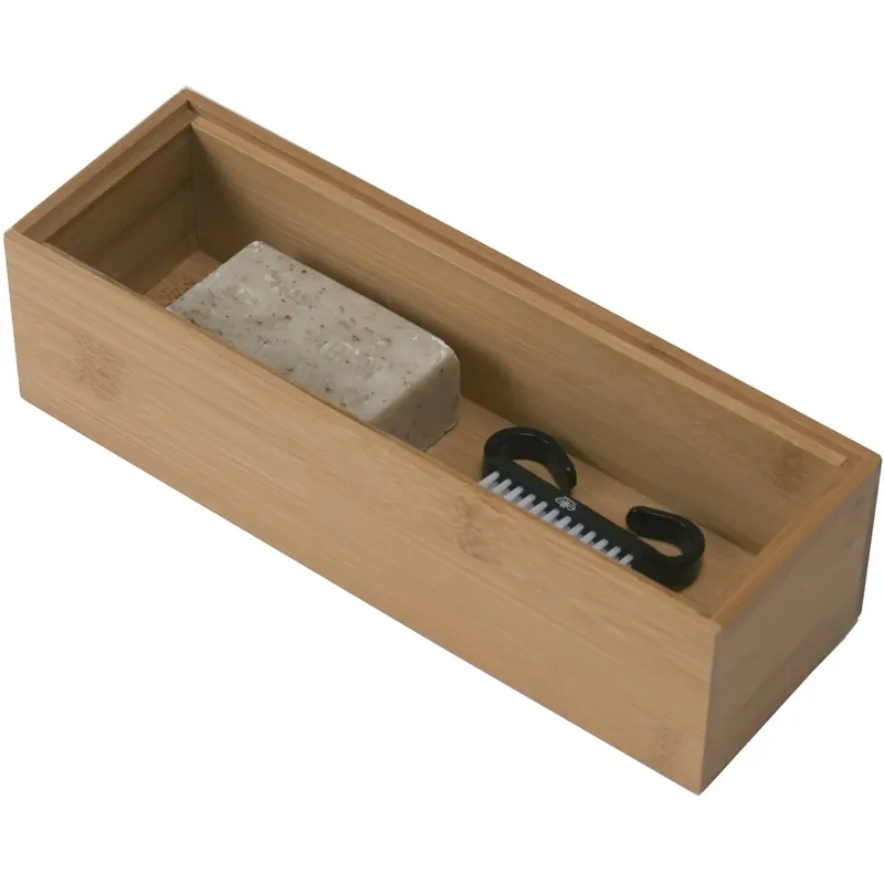 Vaschetta in bamboo naturale 75 mm x 225 mm
