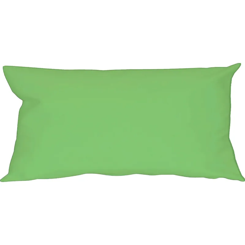 Fodera cuscino cotone Panama verde chiaro 30 cm x 50 cm