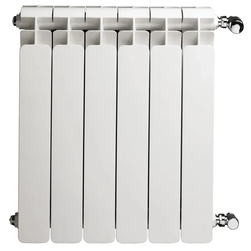 Radiatore alluminio Fly bianco 4 elementi 60 cm di interasse