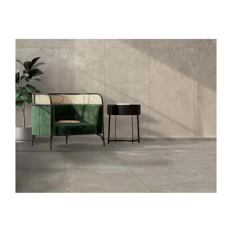 Piastrella in gres porcellanato Ermetica crema 60x60 cm
