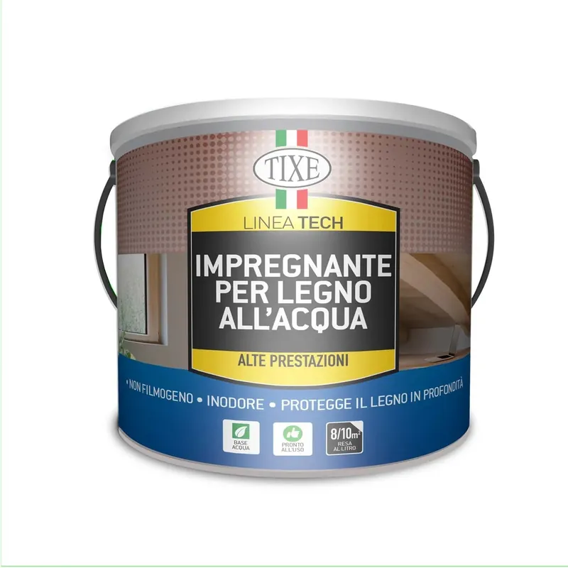 Impregnante per legno ad acqua Tixe noce chiaro 2,5 l