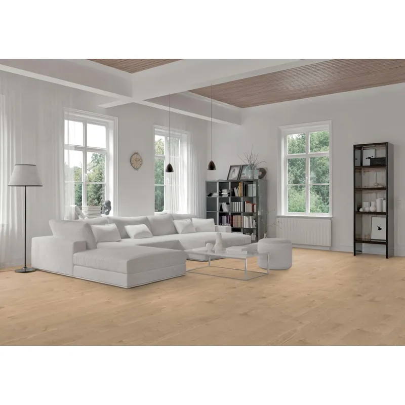 Pavimento SPC Oak Ravenna Solid rovere medio sp 5 mm 121,8x24,2 cm