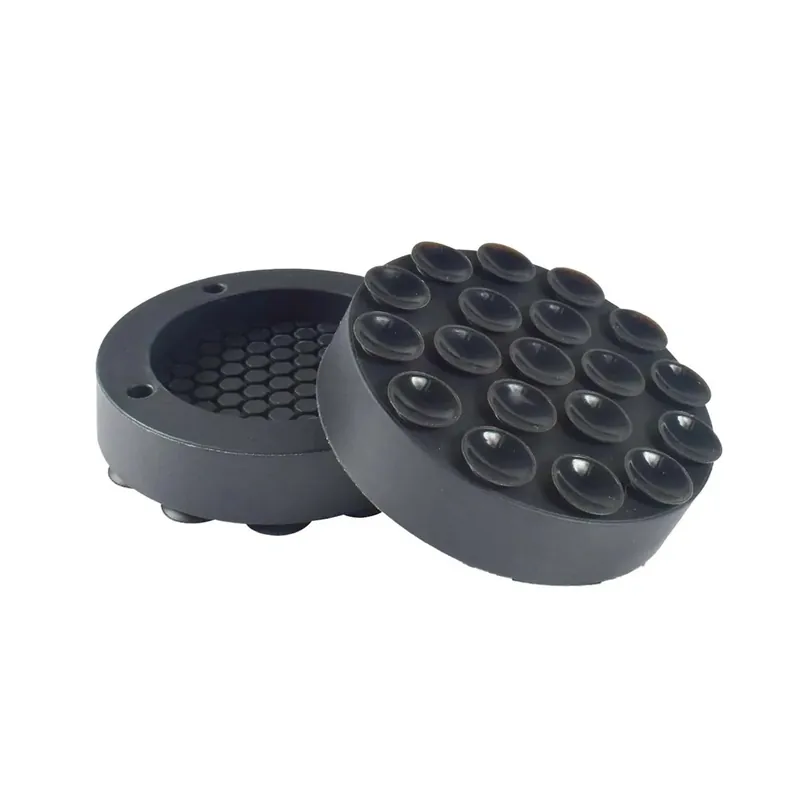 Antivibranti neri in silicone Ø 4,5 cm 4 pz