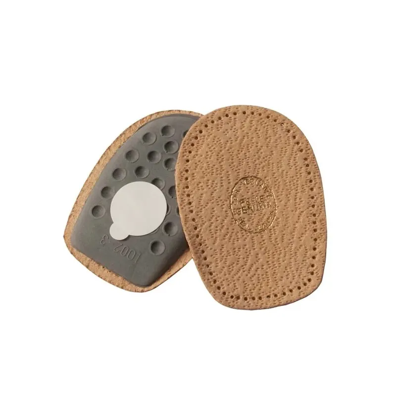Alzatacchi in lattice e pelle tg II marrone