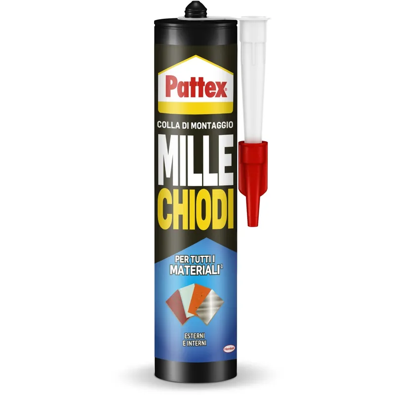 Colla universale Pattex Millechiodi Esterni e Interni 450 g