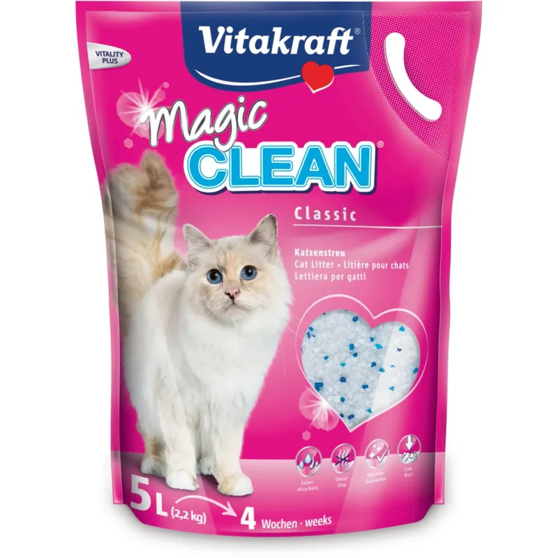 Lettiera per gatti Vitakfraft Magic Clean 5 l