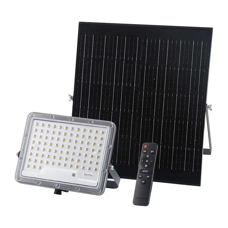Proiettore solare LED alta luminosità 2000 lm alluminio