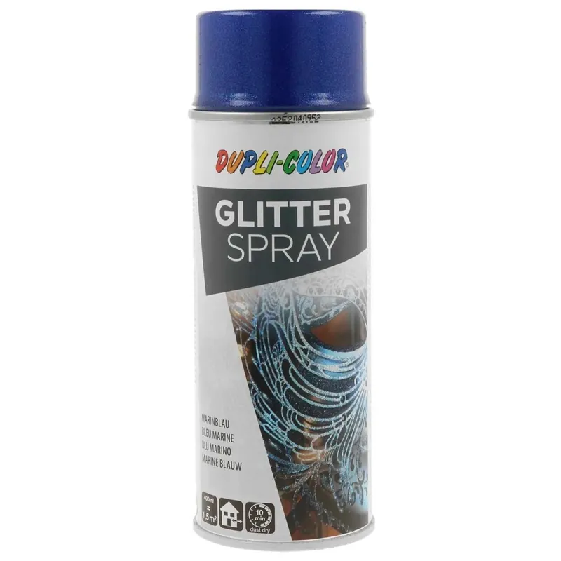 Vernice spray Glitter 400 ml blu mare