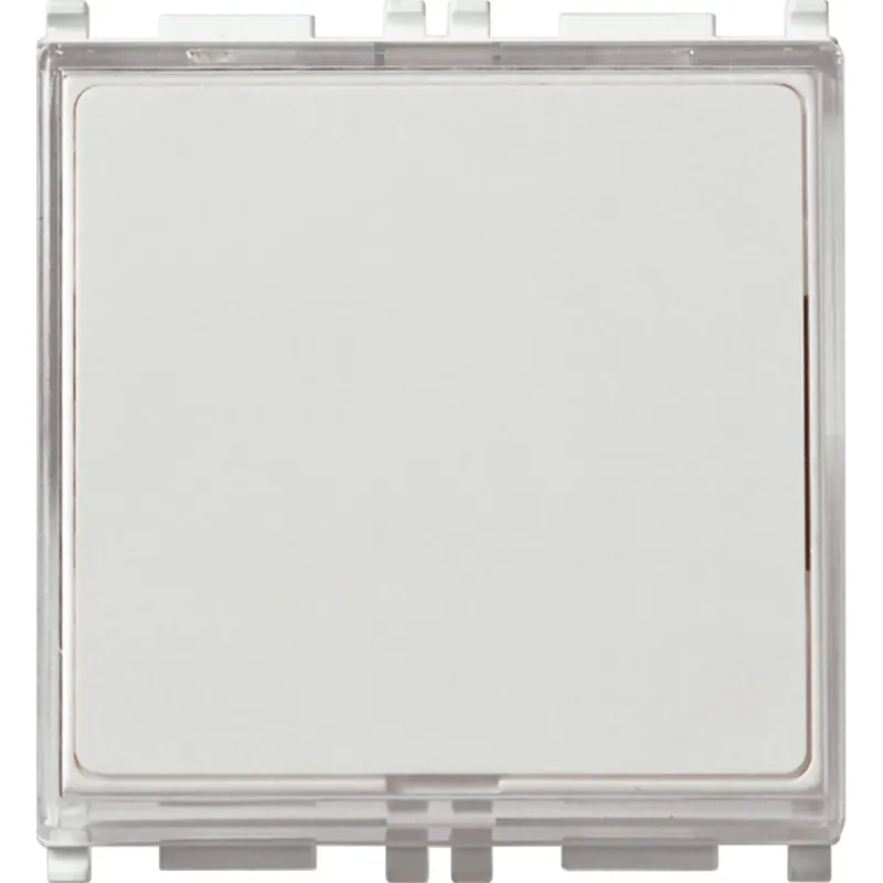 Vimar Plana pulsante targhetta 1P NO 10A 250V colore bianco