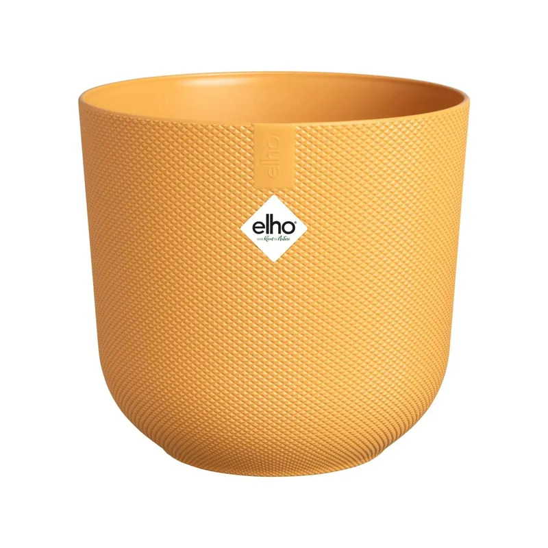 Vaso Elho Jazz Round Giallo Ø 26 x B 26 x H 24 cm interno