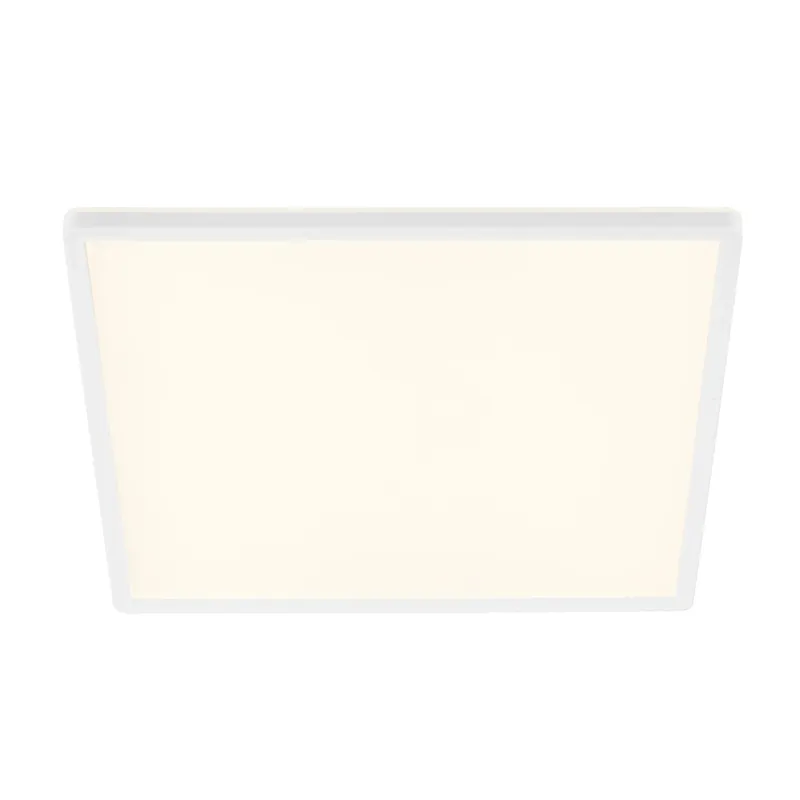 Plafoniera LED Slim 3000 lm bianco neutro 42x42 cm bianco
